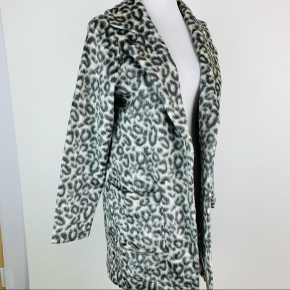 A New Day Leopard Print Coat Small - Picture 6 of 15